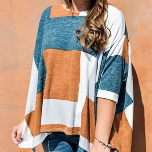 Jodifl color block swing top